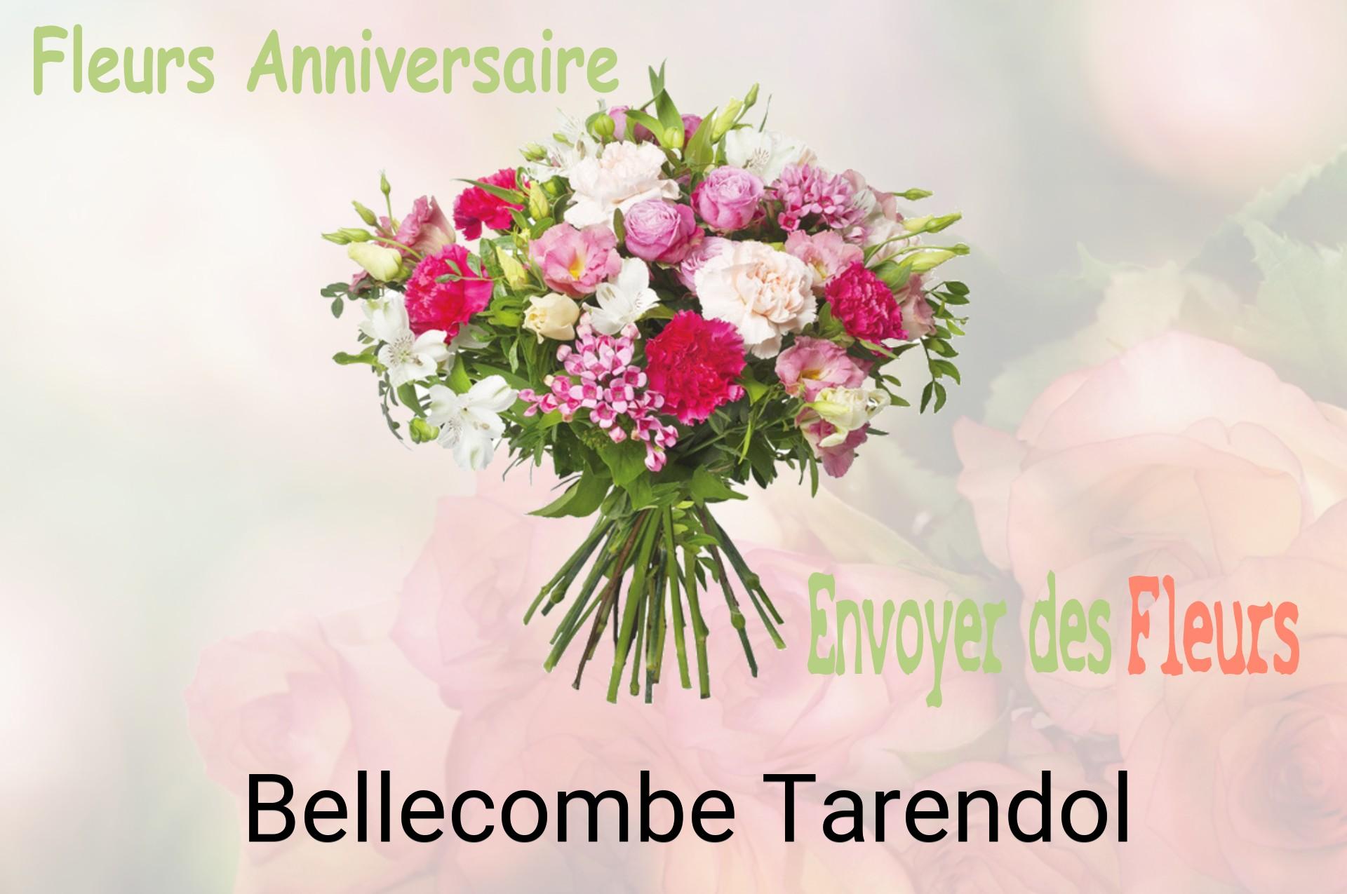 Bouquet de fleurs d’anniversaire livré à Bellecombe-Tarendol