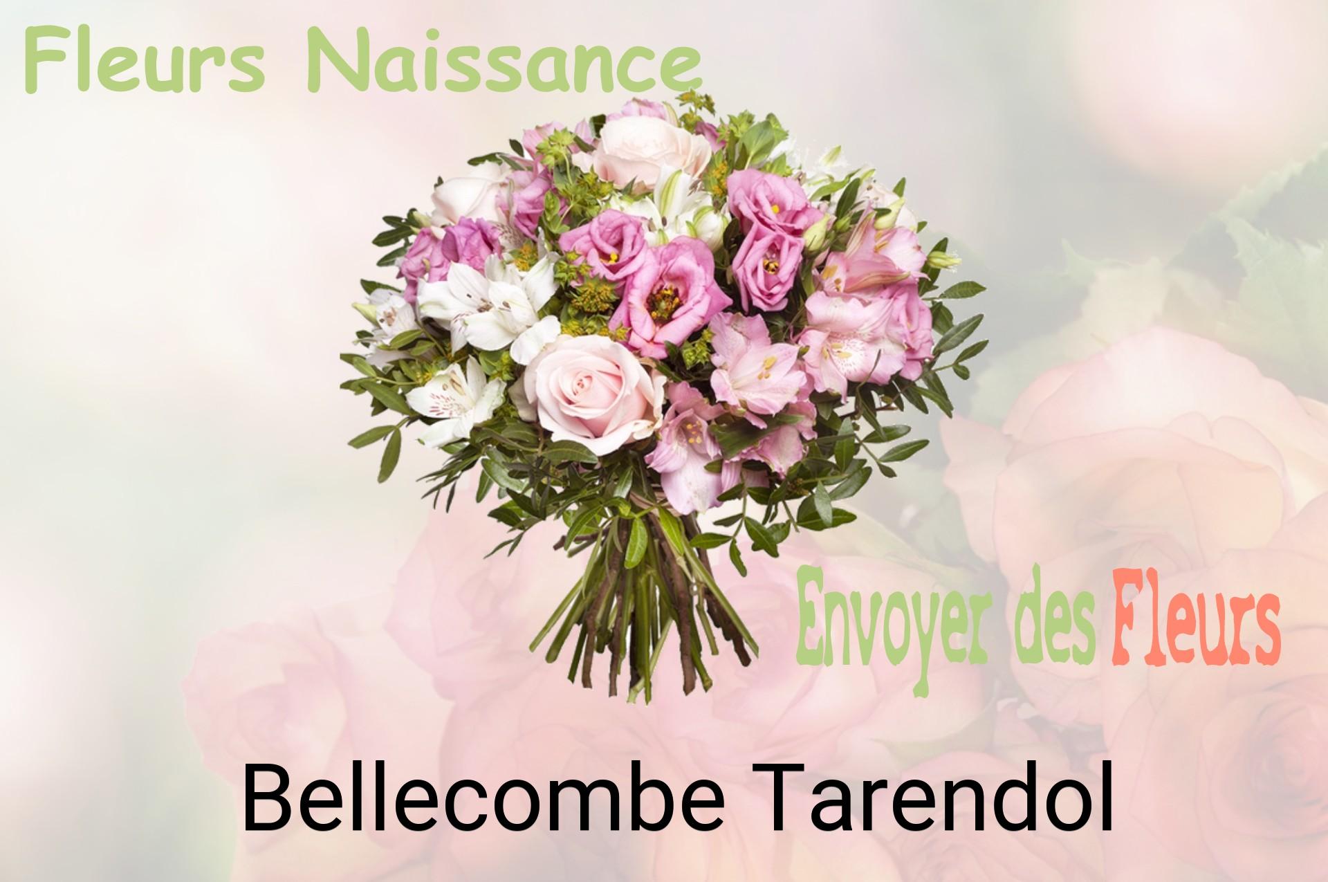 Bouquet de fleurs de naissance livré à Bellecombe-Tarendol